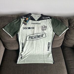 Marathon Authentic Barcelona Guayaquil Ecuador 2022 Green Jersey Men’s Sz: M